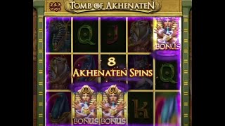 Tomb of Akhenaten 🔥 FREISPIELE auf 3 € Fach  neuer Lieblingsslot 🤔😅 [upl. by Hodgson]