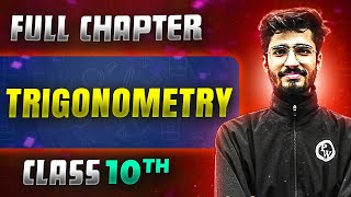 Trigonometry FULL CHAPTER  Class 10th Mathematics  Chapter 8  Udaan [upl. by Clarine]