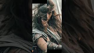 Female Warrior female warrior ancient war tkai ai shorts short shortsvideo viral edit [upl. by Lehsreh562]