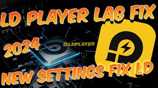 LD Player Lag Fix PUBG Lag Fix  New Settings Fix LD Player Lag [upl. by Aleicarg]