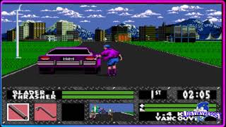 sega megadrivegenesis skitchin vancouver and bonus level [upl. by Yrrad]