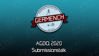 AGDQ 2020 Restream Der AGDQ 2020 Submissionstalk [upl. by Adyht]