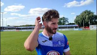 Player’s Reaction  Evesham United 11 Newcastle Town 03082024 [upl. by Tayib]