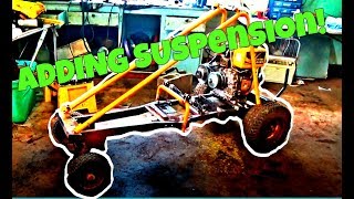 300cc Diesel Shifter GoKart Build part 4 [upl. by Euqitsym783]