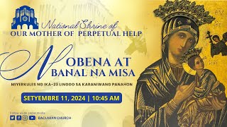 Baclaran Church Miyerkules ng Ika23 Linggo sa Karaniwang Panahon [upl. by Cofsky]