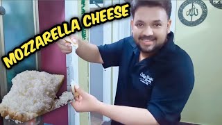 Mozzarella Cheese Recipe  How To Make Mozzarella Cheese At Home 🤓 [upl. by Odnumde]