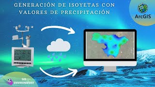 Generación de Isoyetas con Valores de Precipitación 🌧💧💦 [upl. by Lessur]