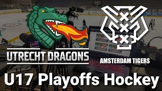 🏒24 U17 Playoffs Dragons vs Tigers🏒 [upl. by Weir]