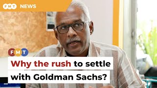 Why the rush to settle with Goldman Sachs after Leissner convicted asks exMP [upl. by Aititil]