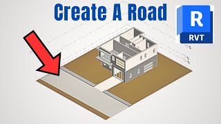 Revit Architecture Tutorial How To Model A Road [upl. by Miarhpe660]