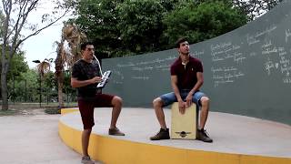 CLIPE Queima de novo Colo de Deus  Escaleta amp Cajon [upl. by Akahc]