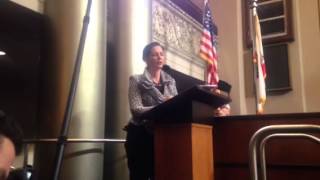 Oakland Mayor Libby Schaaf Speech On Racism At BlackLivesMatter Mtg [upl. by Donough146]