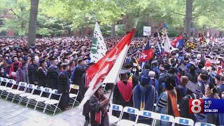 Heavy traffic possible protests expected for Yales commencement ceremony in New Haven [upl. by Ferriter]