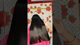 hair transpiration look kerasmoothing l treatment shortfeed trandingsong [upl. by Akired42]