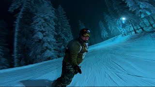 Borovets Night Ski  Night Skiing  Borovets Night Snowboarding  Night Ski Bulgaria  Salvaquest [upl. by Johan533]