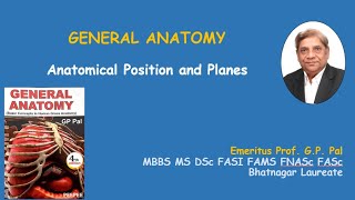 2 Anatomical Position amp Planes General Anatomy [upl. by Ynattirb757]