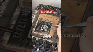 Chip de reparo para placa de vídeo  🔥🔥🔥 tecnicoinformatica informatica pc reballing [upl. by Urion]