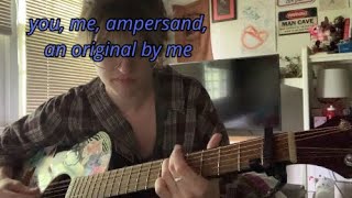 you me ampersand by alice louise [upl. by Nnairrek]