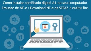 Como Instalar o Certificado Digital A1 no seu computador [upl. by Opportuna]