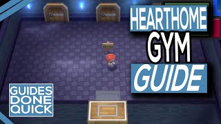 Pokemon Brilliant Diamond And Shining Pearl Hearthome City Gym Guide [upl. by Anidal]