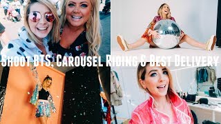 FUN SHOOT BTS CAROUSEL RIDING amp BEST DELIVERY [upl. by Ellenod508]