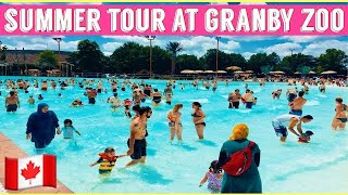 SUMMER TOUR AT GRANBY ZOO WATER PARK IN CANADA 2018 [upl. by Ajdan]