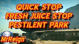 RAGE 2  Quick Stop  Fresh Juice Stop  Pestilent Park  All Storage Containers amp Data Pads [upl. by Raji]