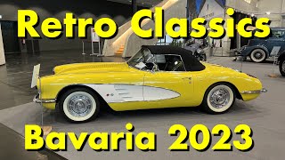 Retro Classics Bavaria 2023 in Nürnberg  Ausklang des OldtimerJahres [upl. by Halla]