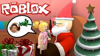 Roblox Goldie Escapes Santa Christmas Obby Holiday Video [upl. by Adachi61]