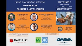 Trends in aquaculture hatcheries Feeds for shrimp hatcheries [upl. by Amuh603]