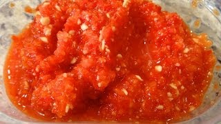 Chili Garlic Sauce Chinese Recipe in Urdu Hindi  RKK [upl. by Togram]