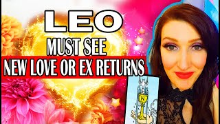 LEO SHOCKINGLY ACCURATE WILL THERE NEW LOVE OR EX RETURNS LEO Tarot Reading [upl. by Keyek]