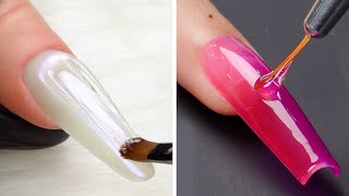 764 Creative Nails Art Tutorial 💖 Satisfying Nails Art  Nails Inspiration [upl. by Grider551]