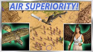 Age of Mythology RETOLD  Stymphalian birds are KEY to success as Gaia [upl. by Garreth]