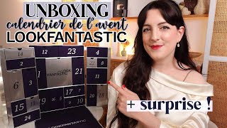 LE CALENDRIER DE LAVENT LOOKFANTASTIC 2024  YAYY  🥳 Unboxing  SURPRISE  🎅🏼🎁  LOdoesmakeup [upl. by Ahsienak560]