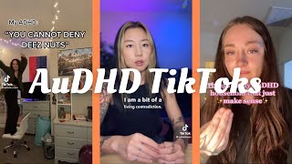 AuDHD dual autism and ADHD tiktoks [upl. by Bidle]