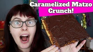 Caramelized Matzo Crunch The Best Hanukkah Dessert Recipe [upl. by Andros]