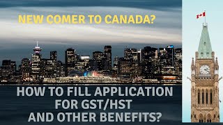 How to fill RC151 Form for GSTHST Credits amp Canada Carbon Rebate  StepbyStep Guide [upl. by Ayyn]