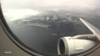 TAM A319 Wingview Takeoff in Rio Santos Dumont [upl. by Ahseket]