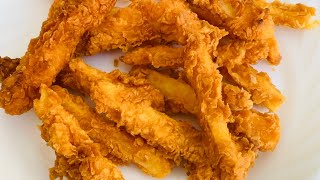 Potato Zinger French Fries Recipe  Crispy Kfc french Fries Recipe  Easy to make Crispy Fries [upl. by Ahsia]