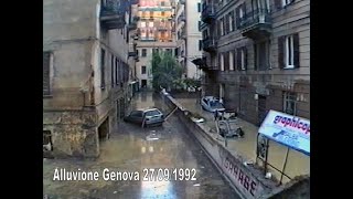 🏴󠁧󠁢󠁥󠁮󠁧󠁿 Alluvione Genova 1992 🇮🇹 [upl. by Frankie]