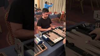 OMID BARY 🇮🇷🏆 backgammon tavla dice boardgame fmgammon tournament boardgame istanbul [upl. by Ceciley223]