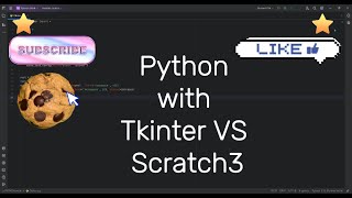 p1 Python  Tkinter vs Scratch3 [upl. by Notgnirra]