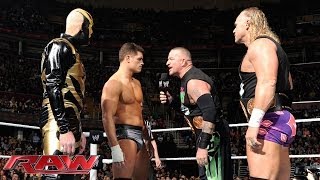 Cody Rhodes amp Goldust vs The New Age Outlaws  WWE Tag Team Championship Match Raw Jan 27 2014 [upl. by Lledniw328]