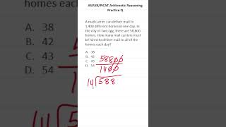 ASVABPiCAT Arithmetic Reasoning Practice Test Q Long Division acetheasvab with grammarhero [upl. by Icats933]