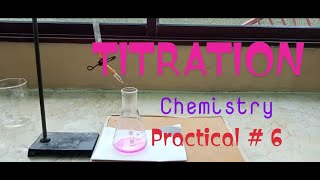 Titration  Chemistry Practical 6  Class 9  Online SFS [upl. by Boland]