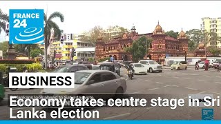 Economy high on voters mind ahead of Sri Lanka presidential election • FRANCE 24 English [upl. by Hael]