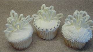 Decorating Cupcakes 64 Wedding cupcakes bridal shower cupcake [upl. by Faust493]