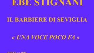 Ebe Stignani Il barbiere di Seviglia Una voce poco fa 1953 [upl. by Brose]