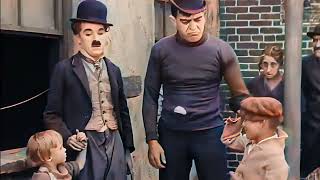 1921  Charlie Chaplin quotThe Kidquot Episode in colors 4K 60fps [upl. by Bandler]